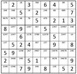 Part I–Sudoku Puzzle Preparation for Dan’s steps 1-8