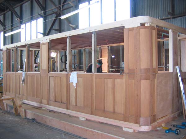 Joinery, rebuilding aft deck house