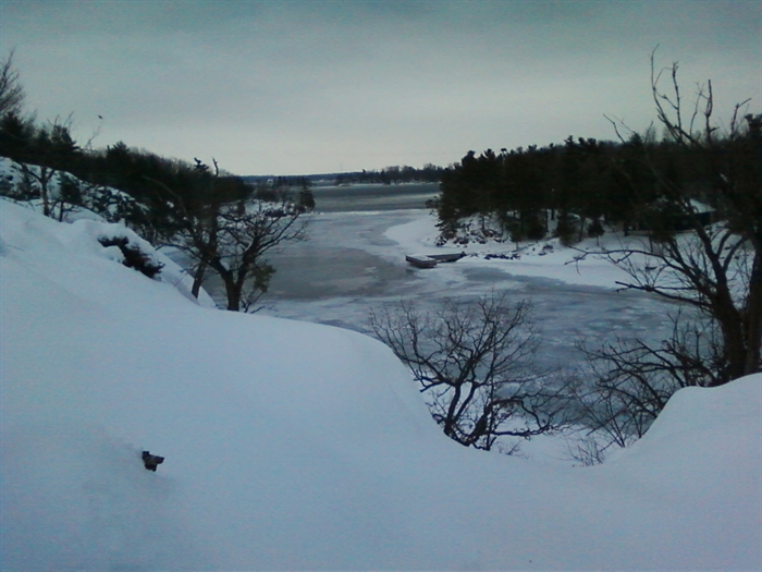 The cut between Wellesley and Murray Isle by Melissa Rosenberger	