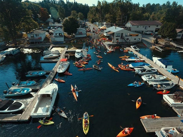 Horizon Aerial Media share a view of the 2016 Paddle for a Purpose