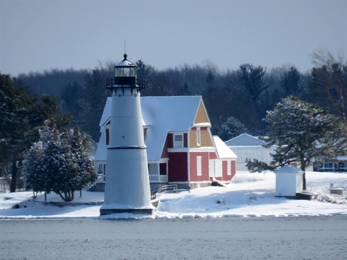 Dennis McCarthy captures on Rock Island Lighthouse on Feb. 6, 2018. 