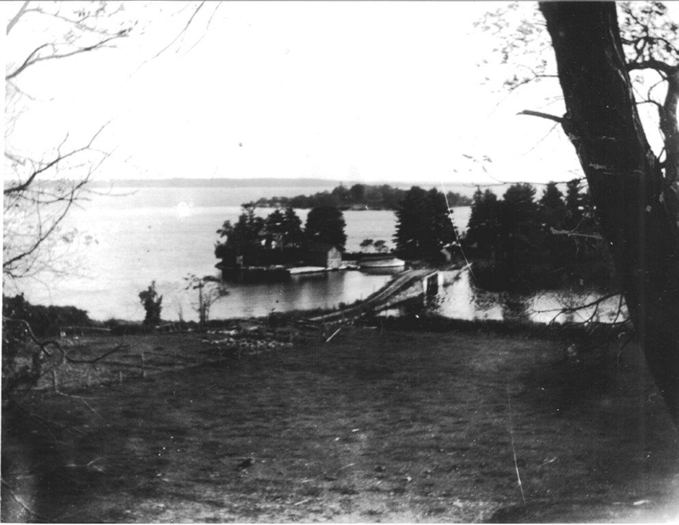 Pg. 83, Jones Creek bridge after 1910. 