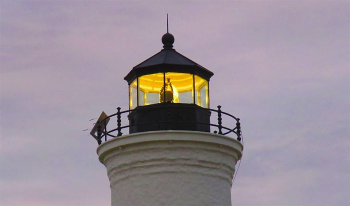 Tibbetts Point Lighthouse's working Fresnel Lens