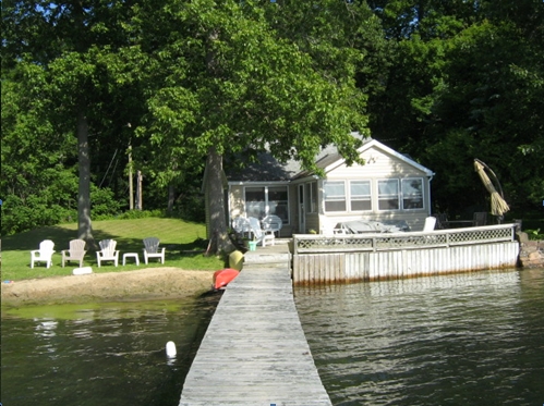 Our cottage on Tremont Island