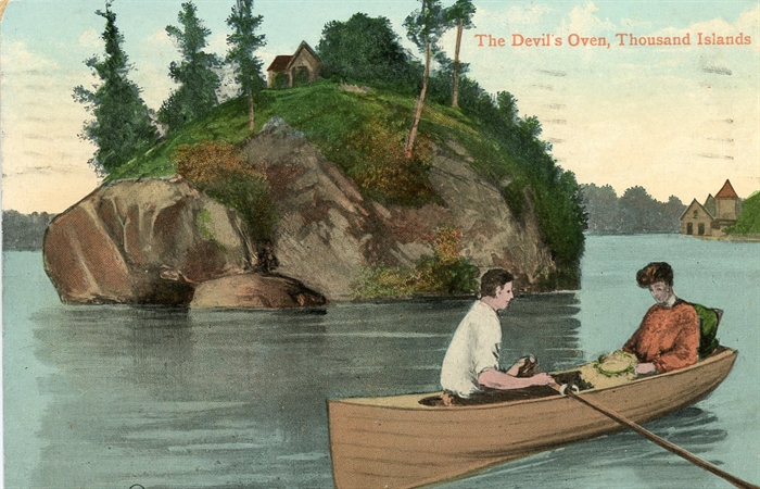 A 1908 postcard, one of several editions.  Sagastaweka Island collection
