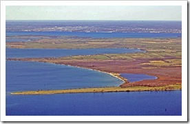 Wolfe Island, Big Sandy Beach, Kingston beyond Wolfe Island, Big Sandy Beach, Kingston beyond