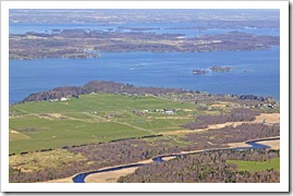 Zenda Farm (Thousand Islands Land Trust), French Creek, Grindstone in the the distance