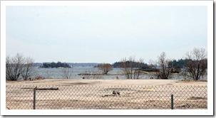 Frink Park, Round Island in view Frink Park, Round Island in view