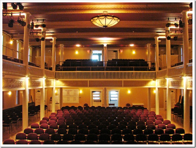Clayton Opera House, interior