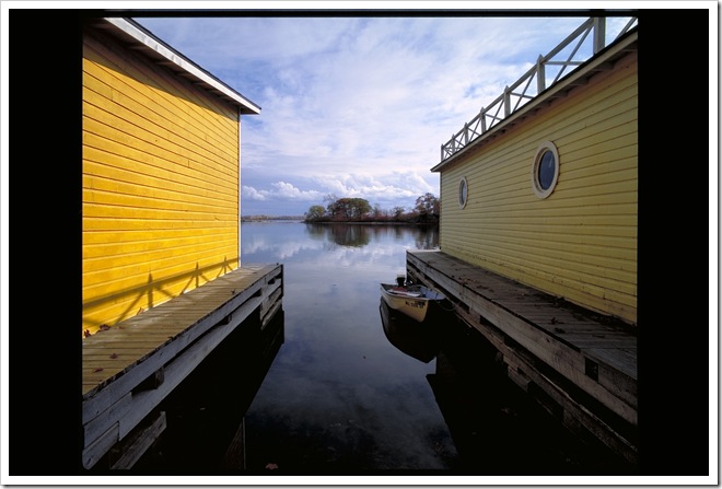 Bostwick Island Boathouses