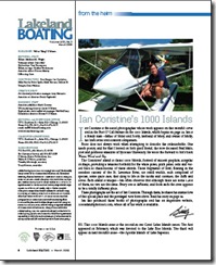 Publisher's Page 8,  Lakeland Boating