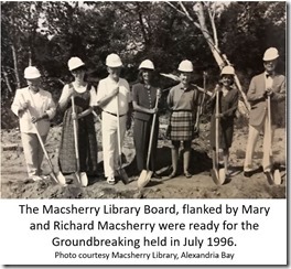 Shovels ready macsherry library