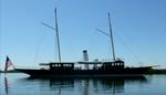 Fulford's Steam Yacht Afloat Again