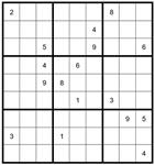 Sudoku Puzzle # 34