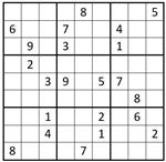 Sudoku Puzzle Challenge-September 2016