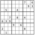 Sudoku Puzzle #28