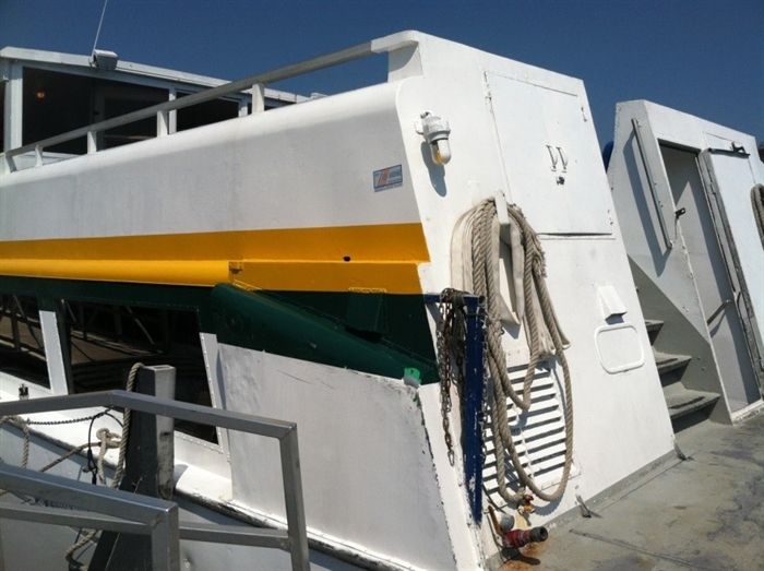 Same boat - the stern corners used to carry the American Boat Line label