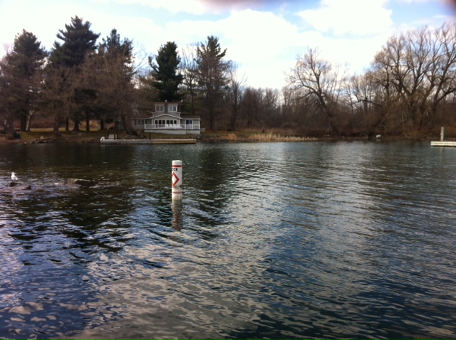 We thank TIA for installing their shoal markers early in April. 