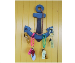 Kitsymenie Island boat keys. (K. Lunman)