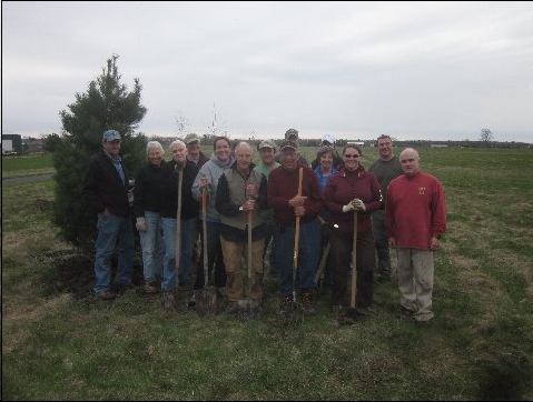 Thanks to the volunteers who participated in Arbor Day 2013