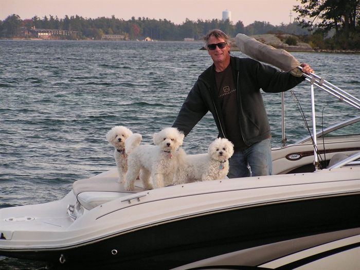 Doug Tulloch - Ron Mowers and his three fishermen.
