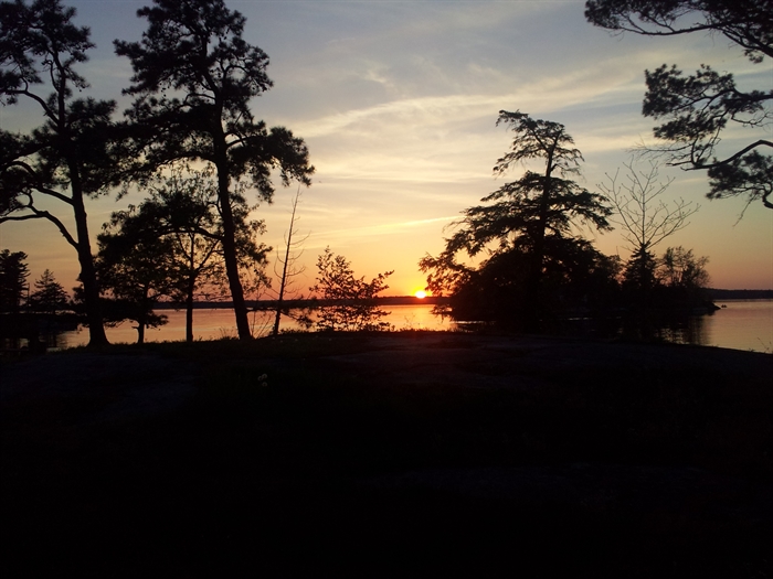  Sunset @ Kring Point State Park by Libby Fredenburg