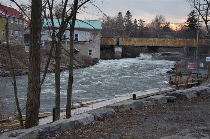 April 14, '14 - The Gan River is rushing... by Mark Russell