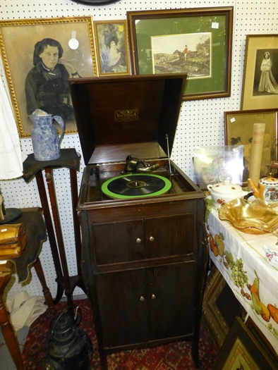The gramophone is just one of the unusual pieces  