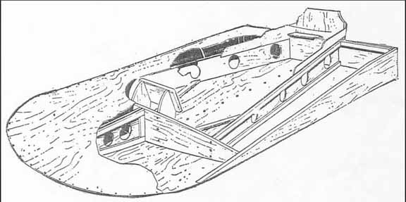 Hydroplane cutaway