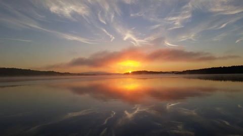 Stephanie Reeve July 11th sunrise from Lake of the Isles