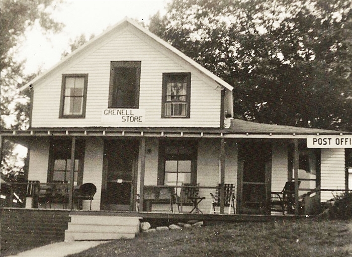 The store in the late 1950s. Betty Wilson Collection