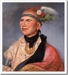 Captain Joseph Brant, 1797. Charles Wilson Peale. Independence National Historical Park, Philadelphia. 