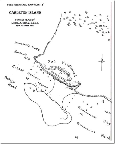 Carleton Island map