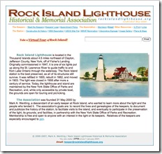 Rock Island Lighthouse.org