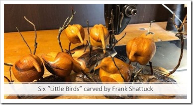 Frank Shattuck six birds