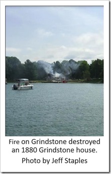 Grindstone Island fire