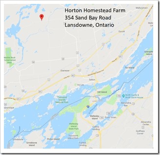 Horton farm map