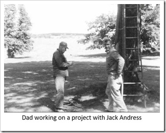 Jack Andress and Dad