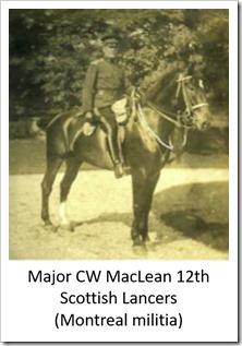 Major CW MacLean
