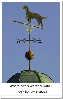 Weather vane Ray Tedford