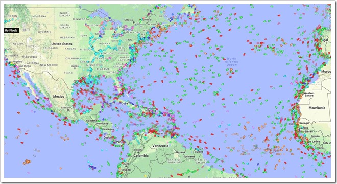 marine traffic map feb 27